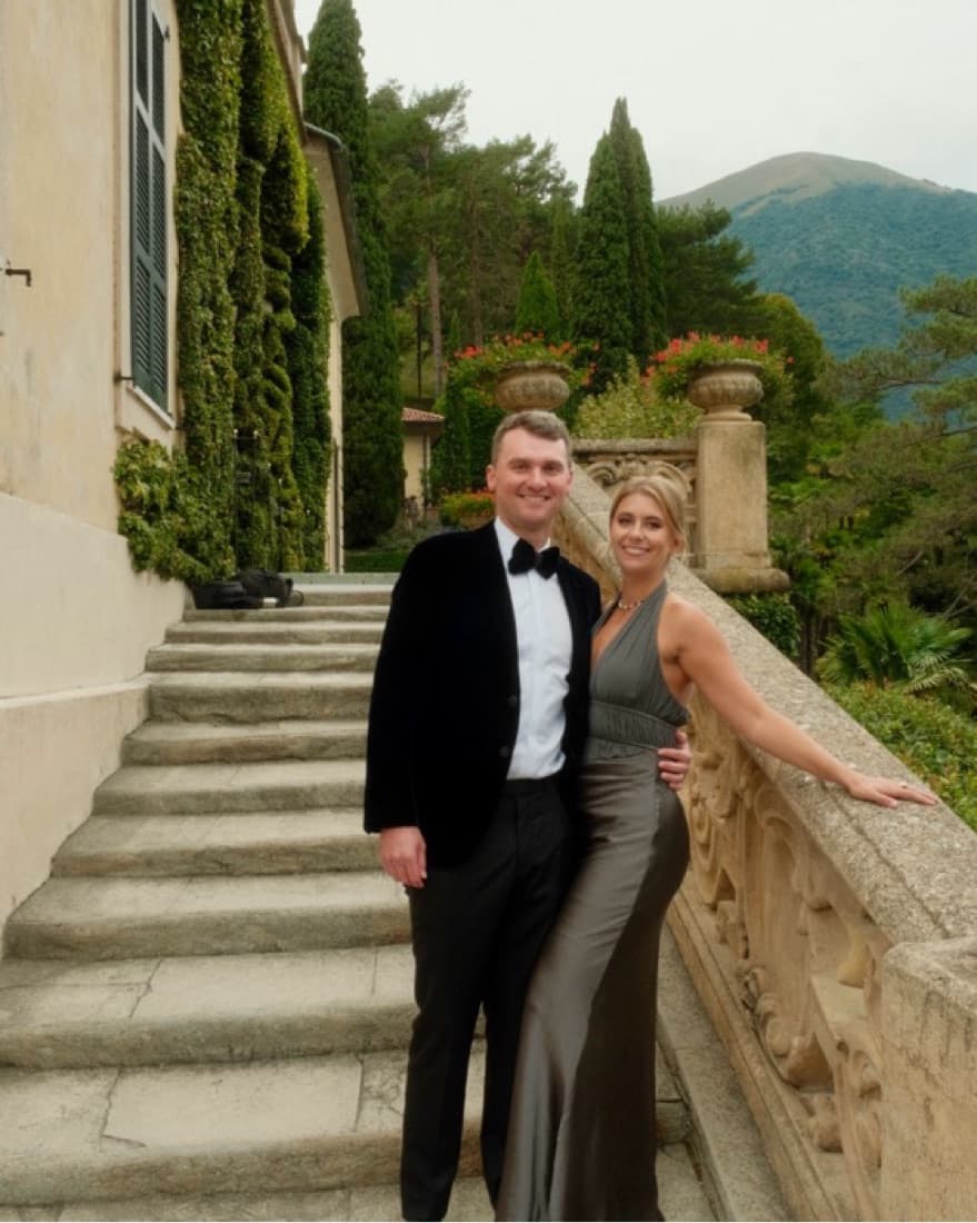 Misha Grey Gown - Image 3