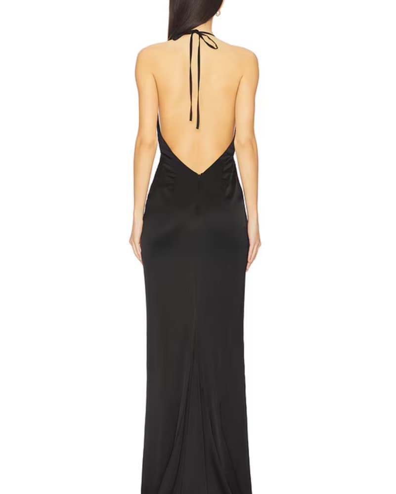 REVOLVE Adelajda Gown in Black  - Image 3