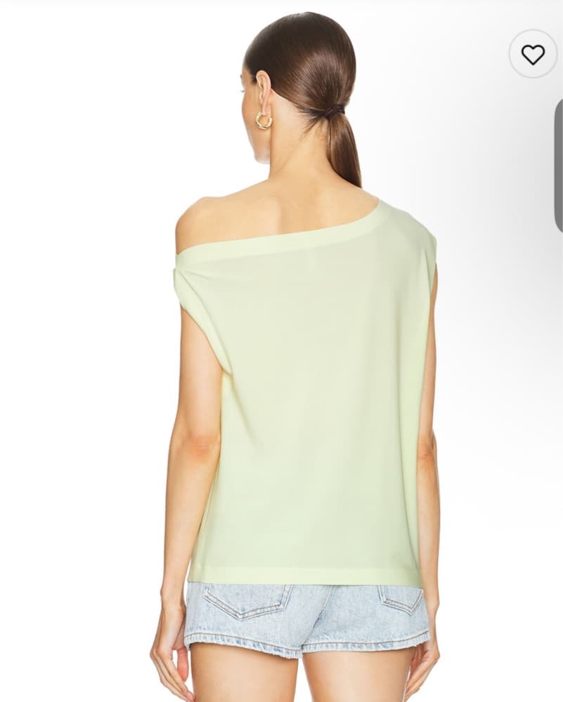 Drop Shoulder Top In Butter Yellow - Image 2