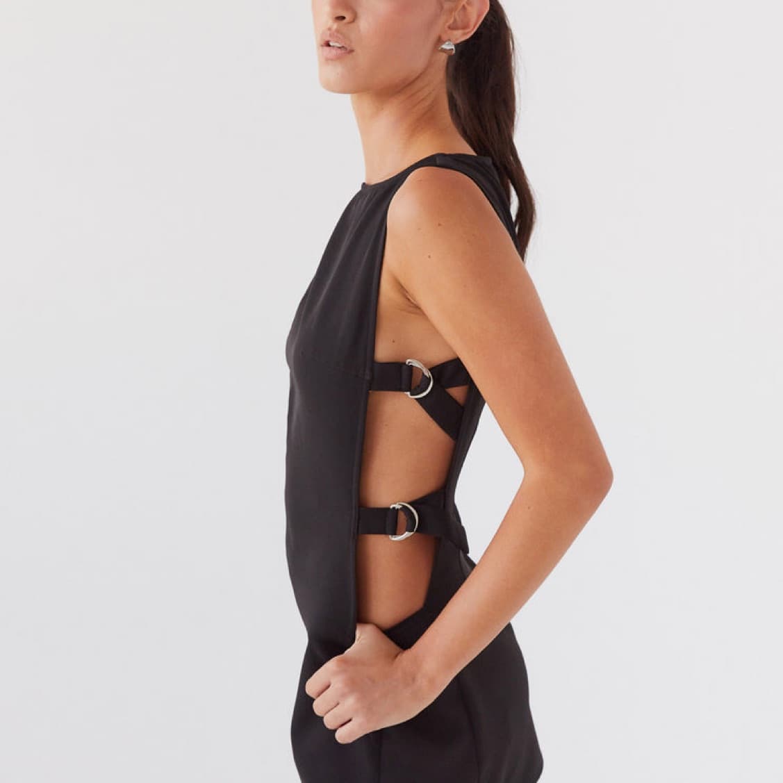 Cherish You Buckle Mini Dress - Image 1
