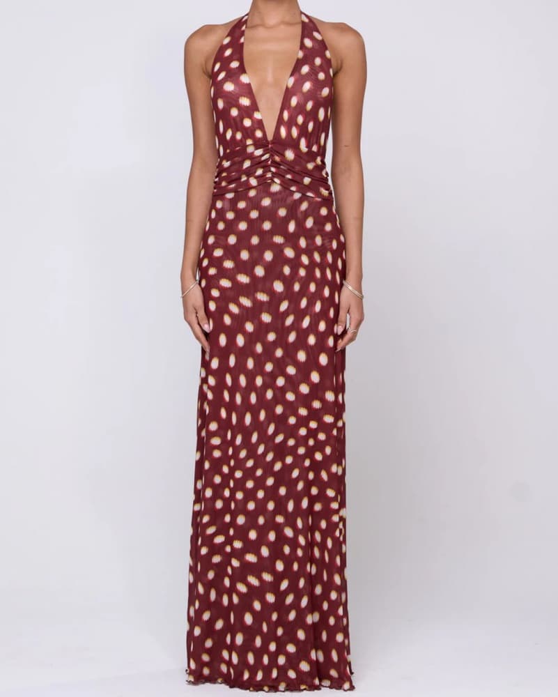 RESA CHELSEA MAXI DRESS IN SPICE  - Image 1