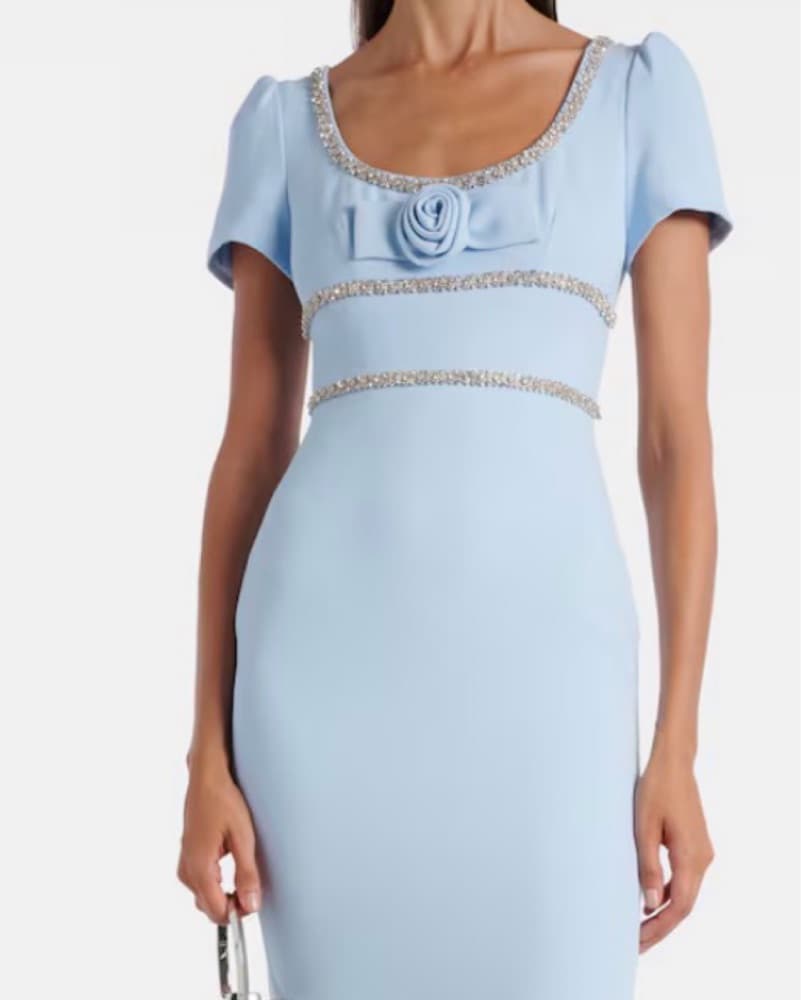 Self Portrait Blue Gown Size 0 - Image 1
