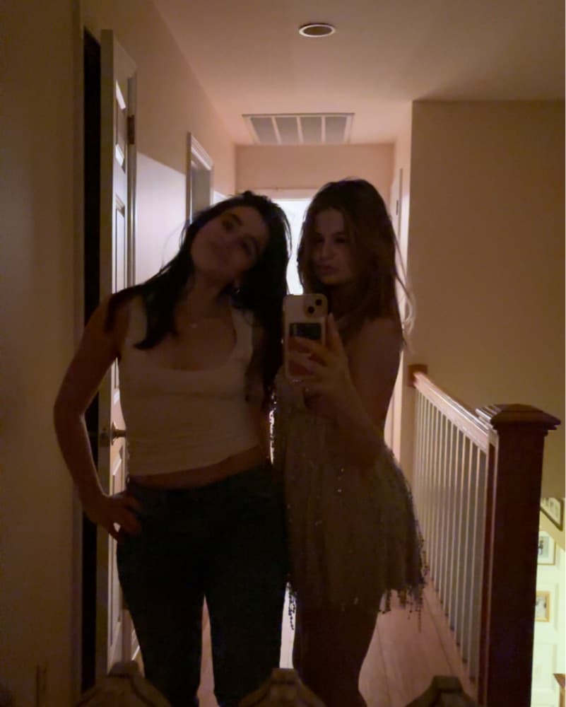 Selfie Leslie Sparkle Mini Dress - Image 2