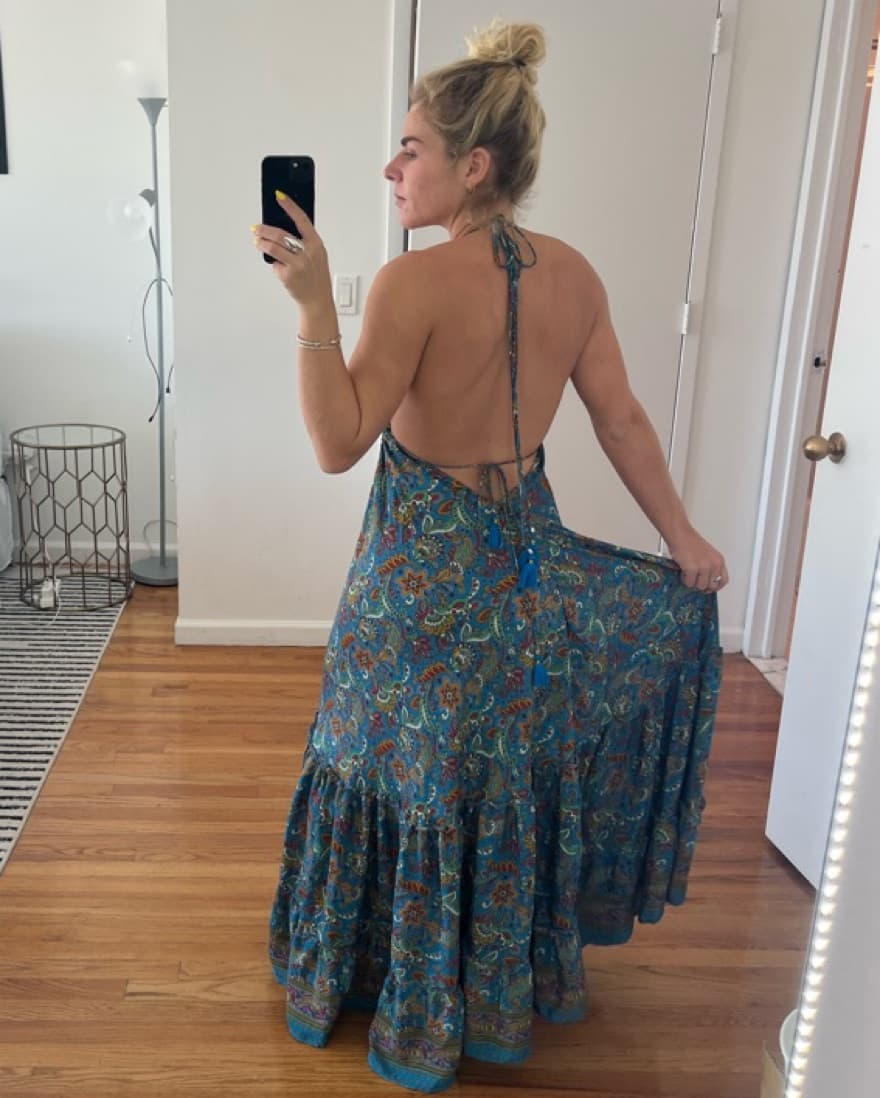 Backless Boho Dress - Image 2