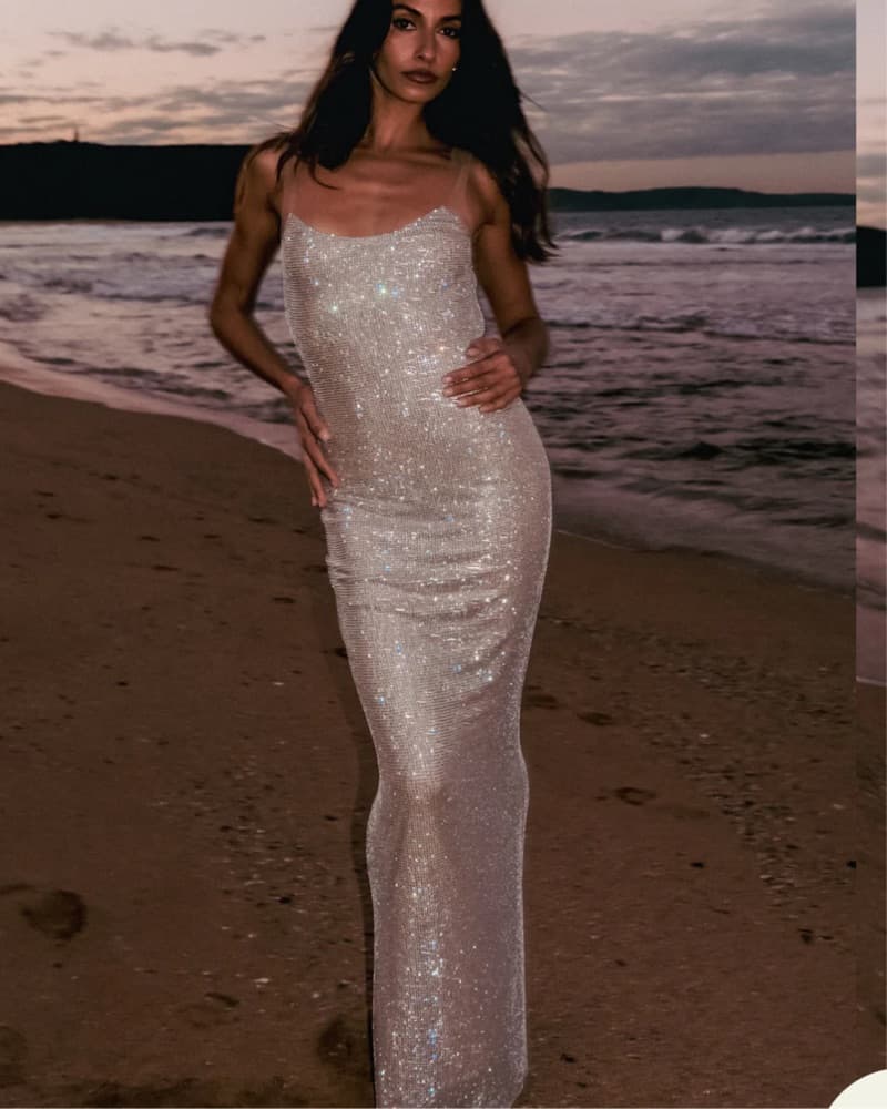 Meshki Jasmyn Shimmer Dress  - Image 1