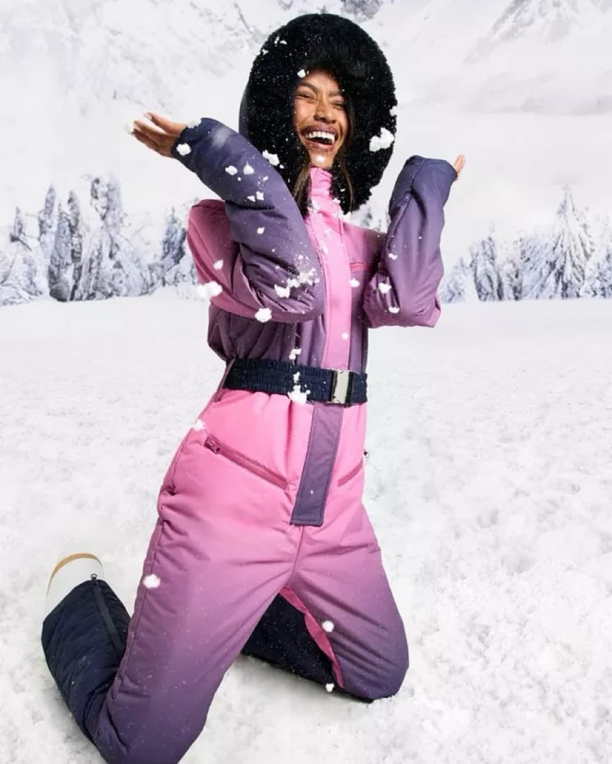 BooHoo Ombre Ski Suit - Image 2