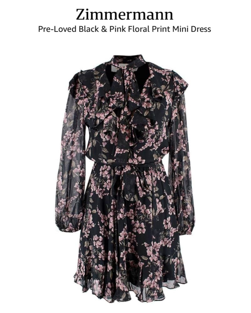 FLORAL ZIMMERMAN DRESS - Image 2