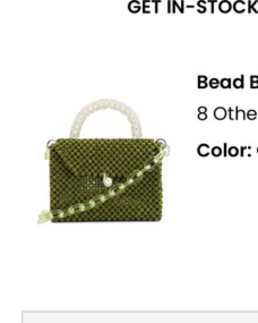 Revolve Beaded Bag - Image 2