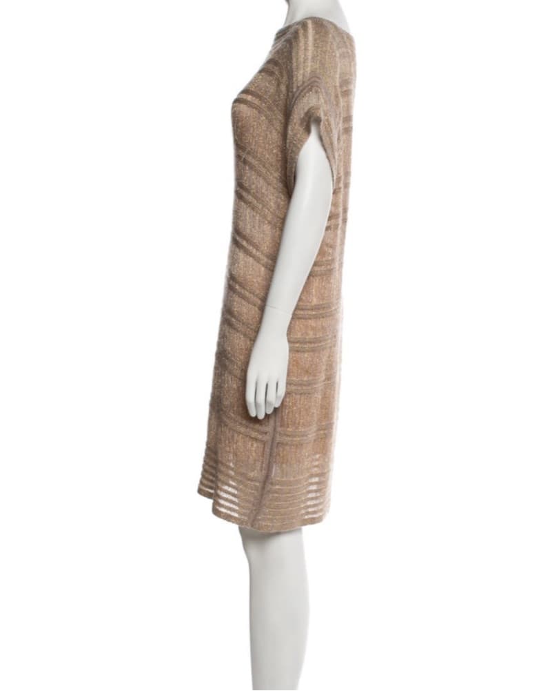 Missoni Bateau Neckline Mini Dress  - Image 2