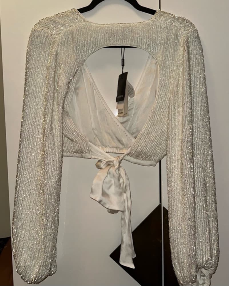 Retrofete Sequin Top - Image 3