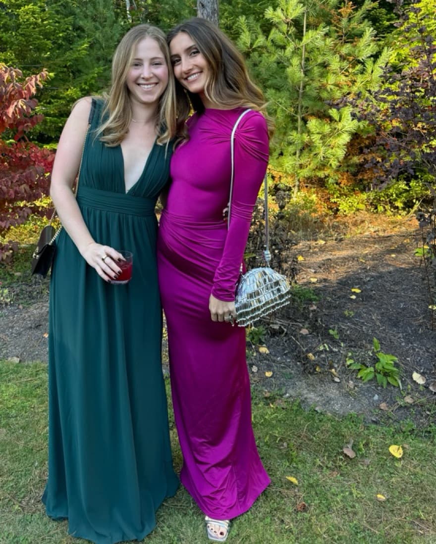 16Arlington Pink Long Sleeve Gown - Image 1