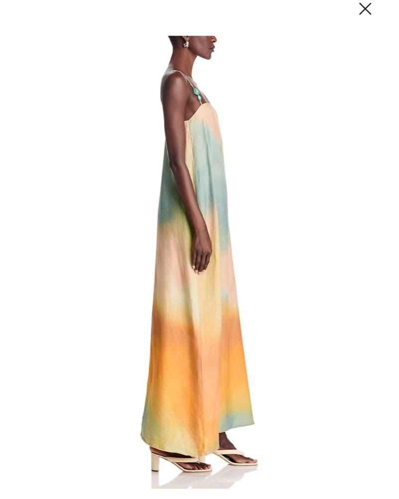 Staud Laura Linen Dress  - Image 4