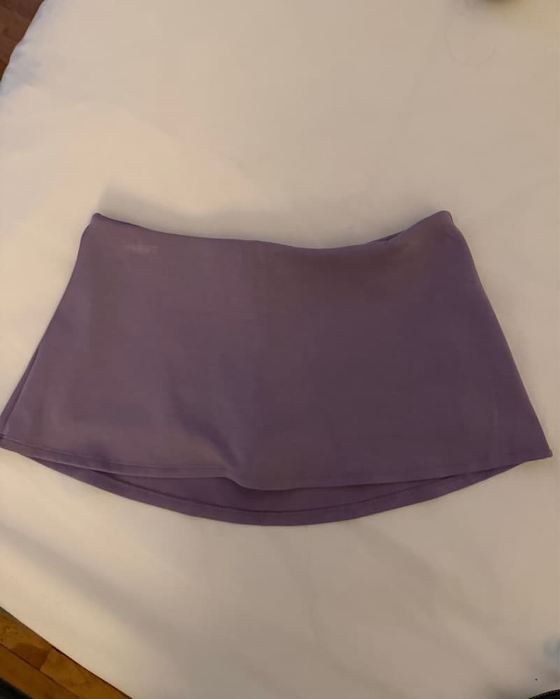 Geel Aria periwinkle mini skirt - Image 1