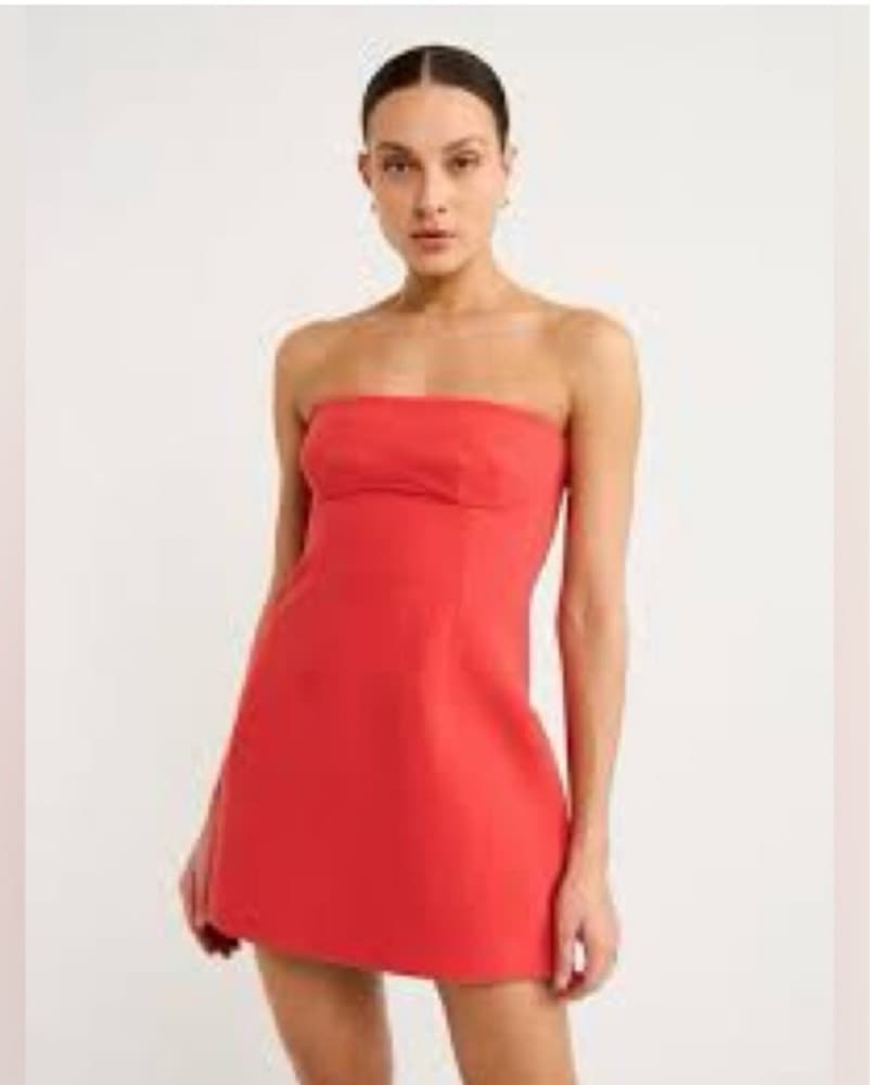 Sir the Label Spoerri Mini Red Dress - Image 2