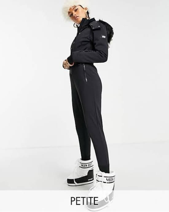 Fur Hooded Ski Suit - Image 2
