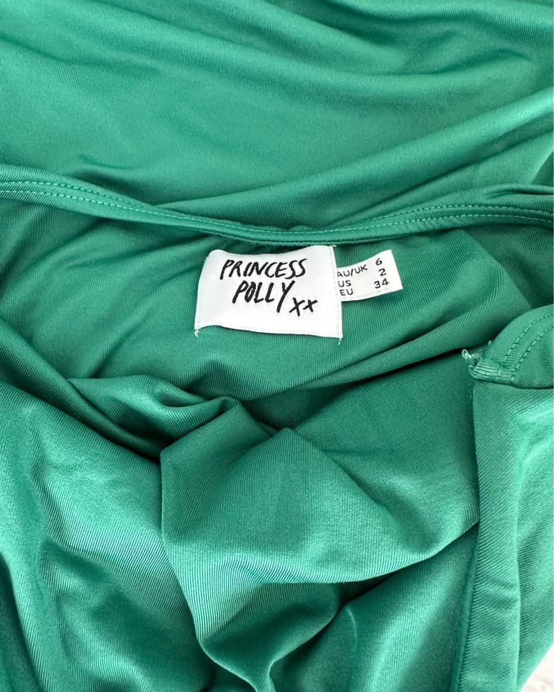 Princess Polly Green Dress - Image 5