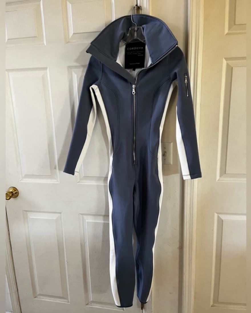 Cordova Striped Ski Suit - Image 3