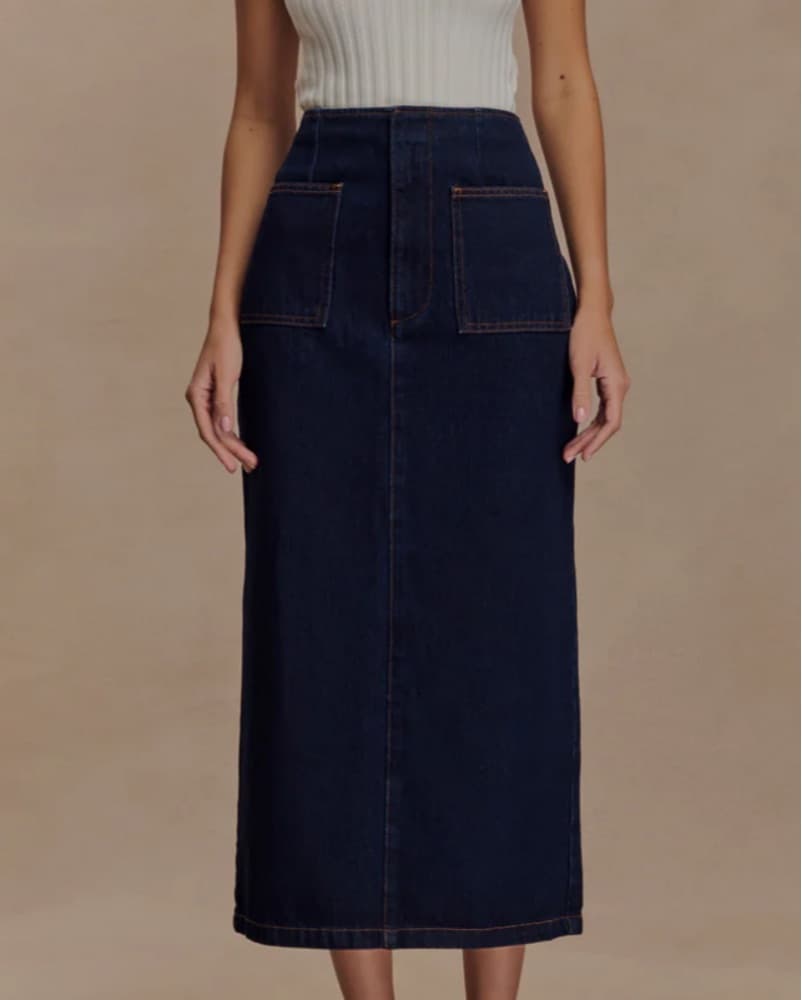 Meshki Denim Skirt - Image 3