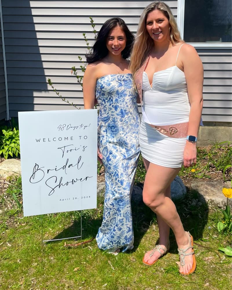 Peppermayo - Blue and White Floral Maxi  - Image 3