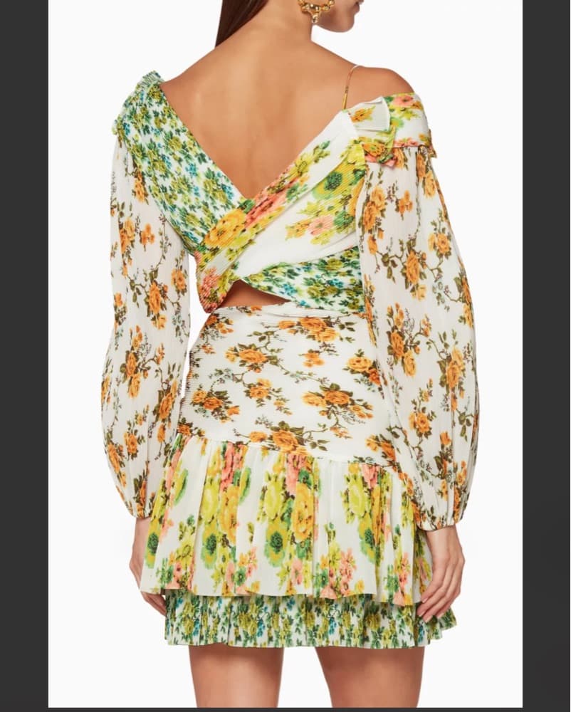 Zimmerman Golden Surfer Dress  - Image 4
