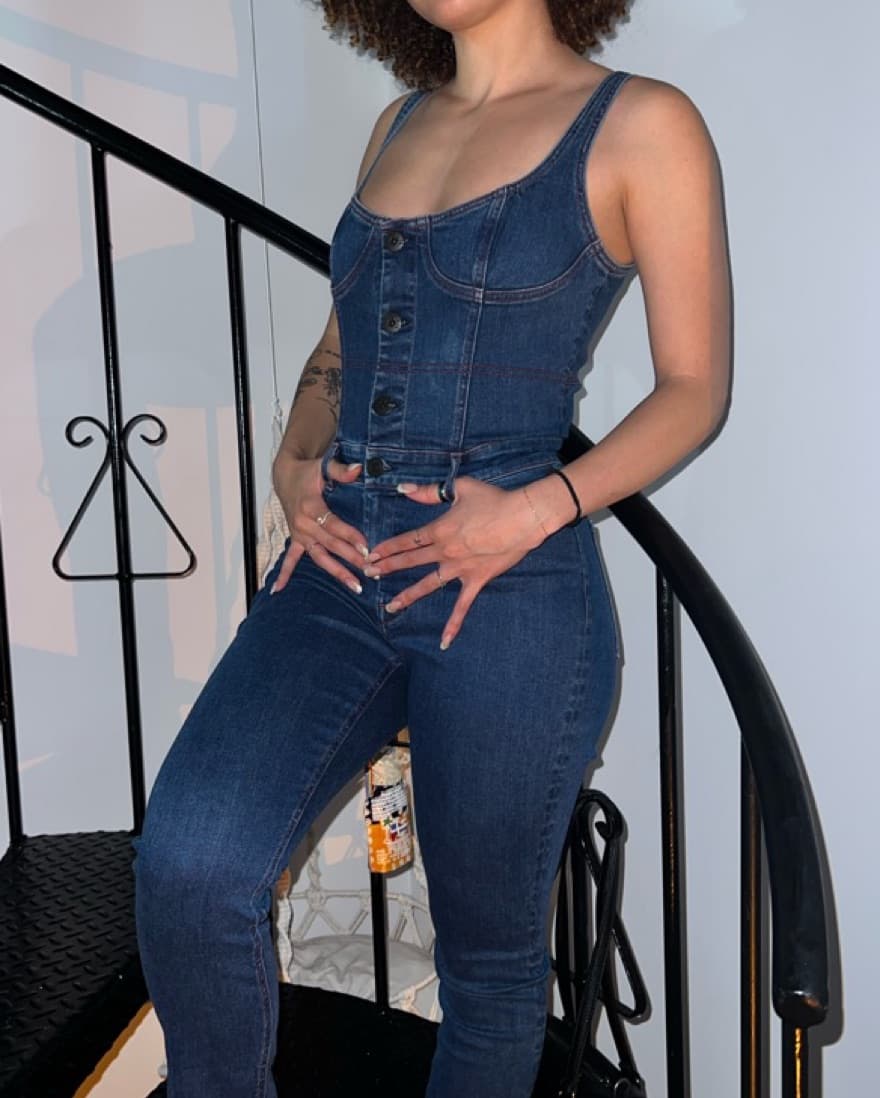3x1 Denim Jumpsuit  - Image 2