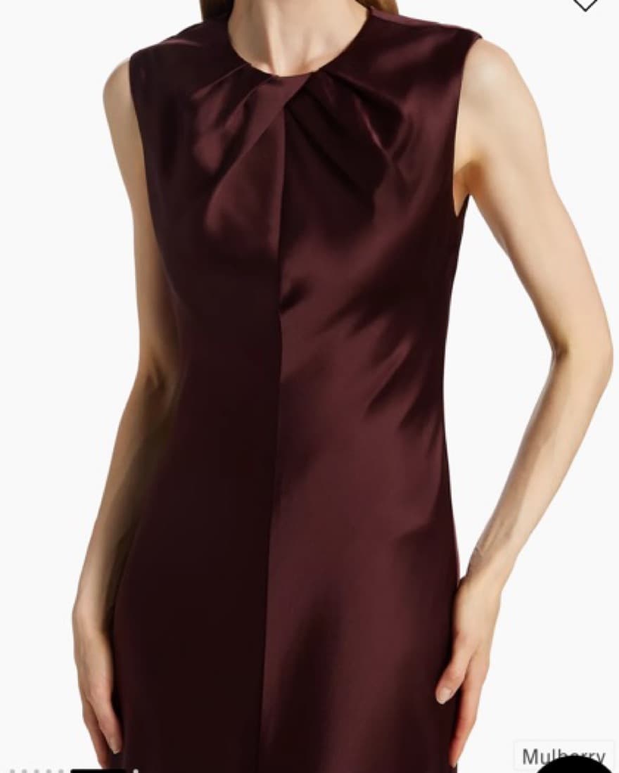 Tanya Taylor Burgundy Gown - Image 4