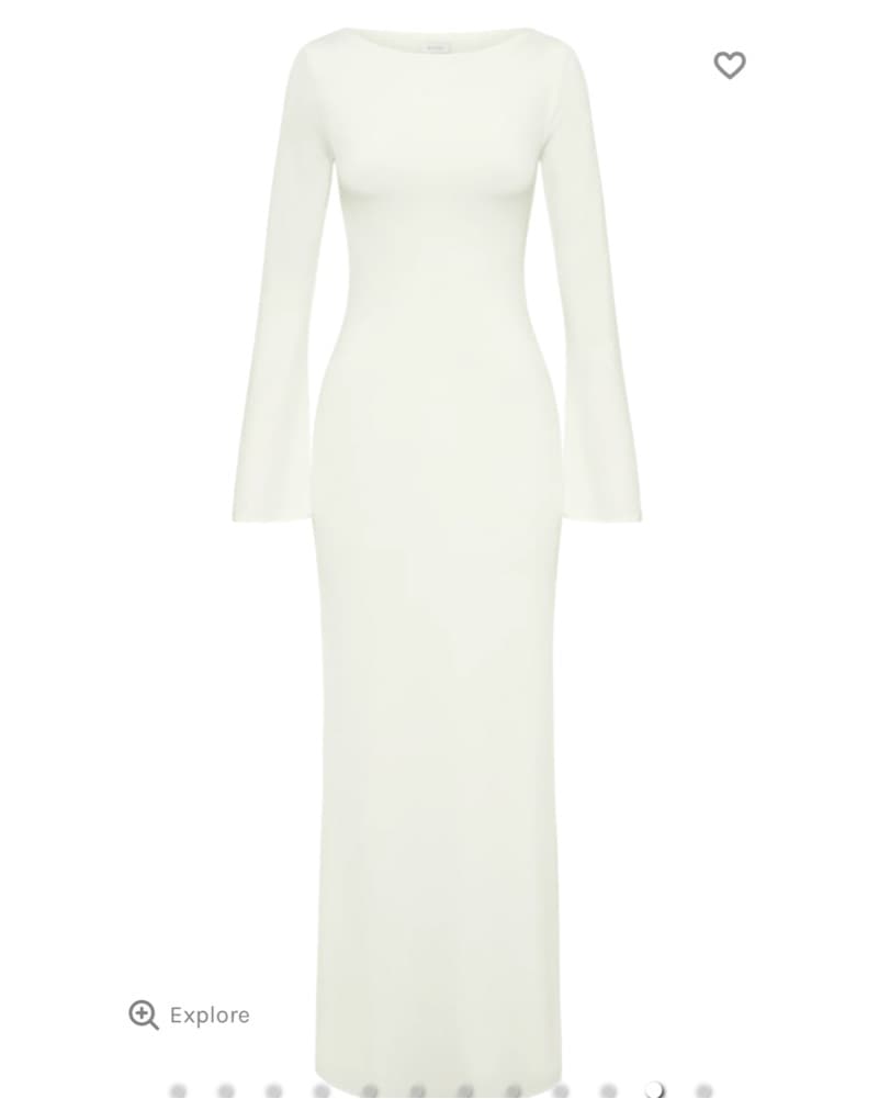 Meshki Tarna Slinky Fishtail Maxi Dress - Image 4