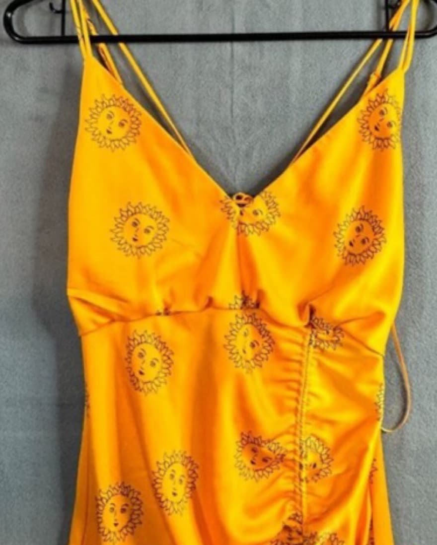 Urban Outfitters Sun-Printed Midi Dress - Image 5
