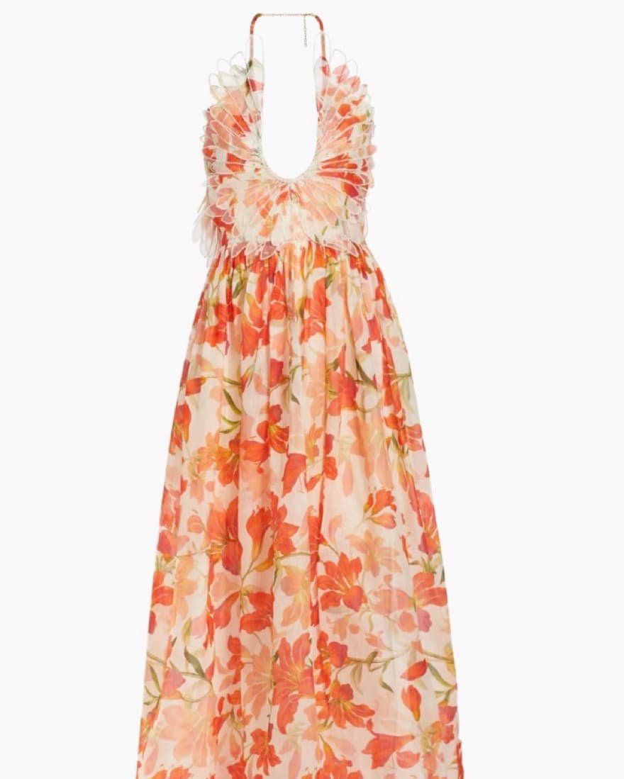 Zimmermann Feather A-line Gown - Image 1