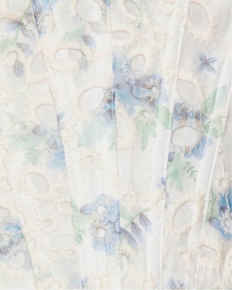 Adaline Broderie Midi Dress - Image 2