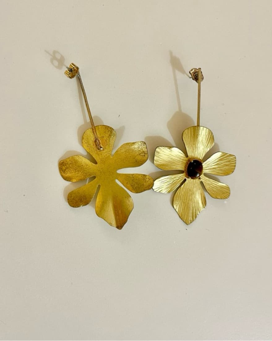 Anthropologie Flower Earring - Image 4