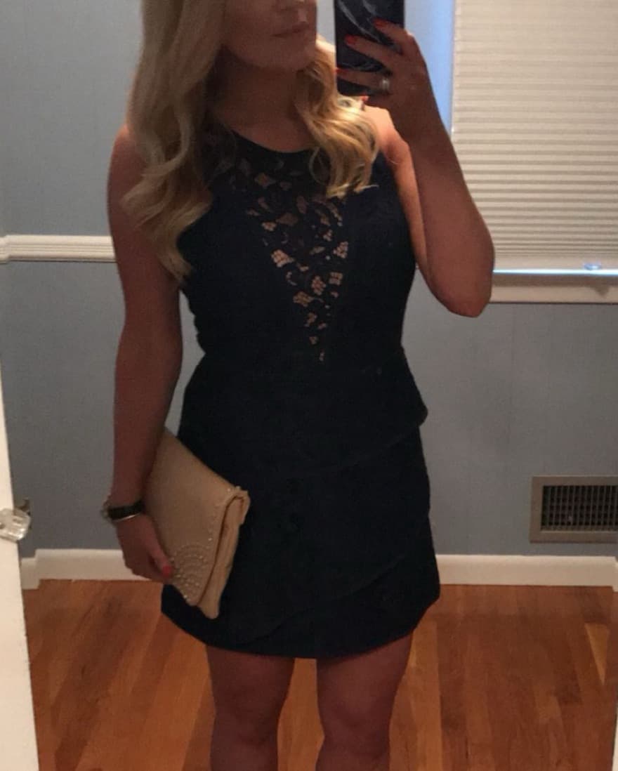 BCBGMAXAZRIA Hanah Lace Dress - Image 2