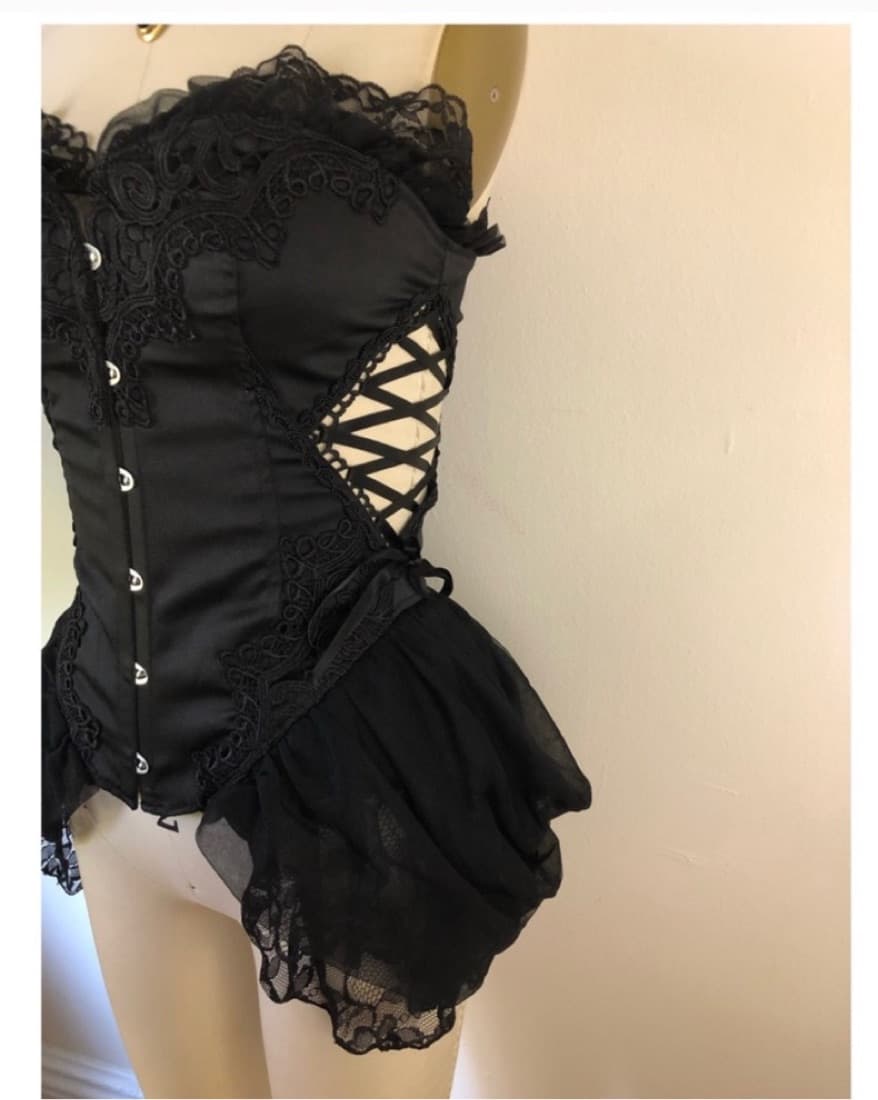 Black Corset Top - Image 1