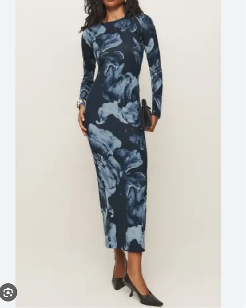 Reformation Tommie Knit Dress - Image 1