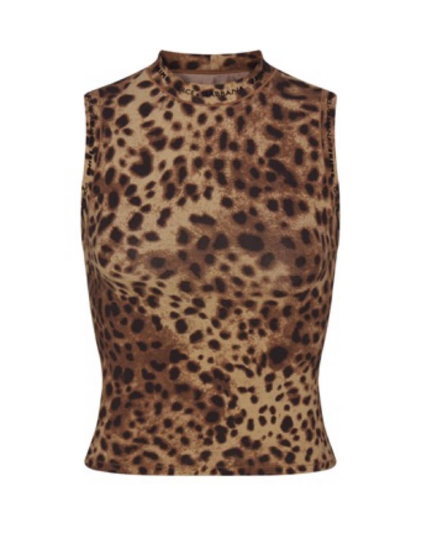 DOLCE&GABBANA X SKIMS COTTON JERSEY MOCK - Image 1