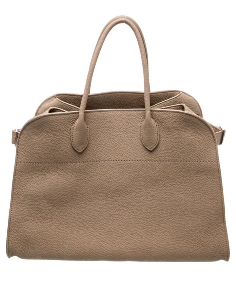 The Row Margaux 15 In Dark Taupe  - Image 1