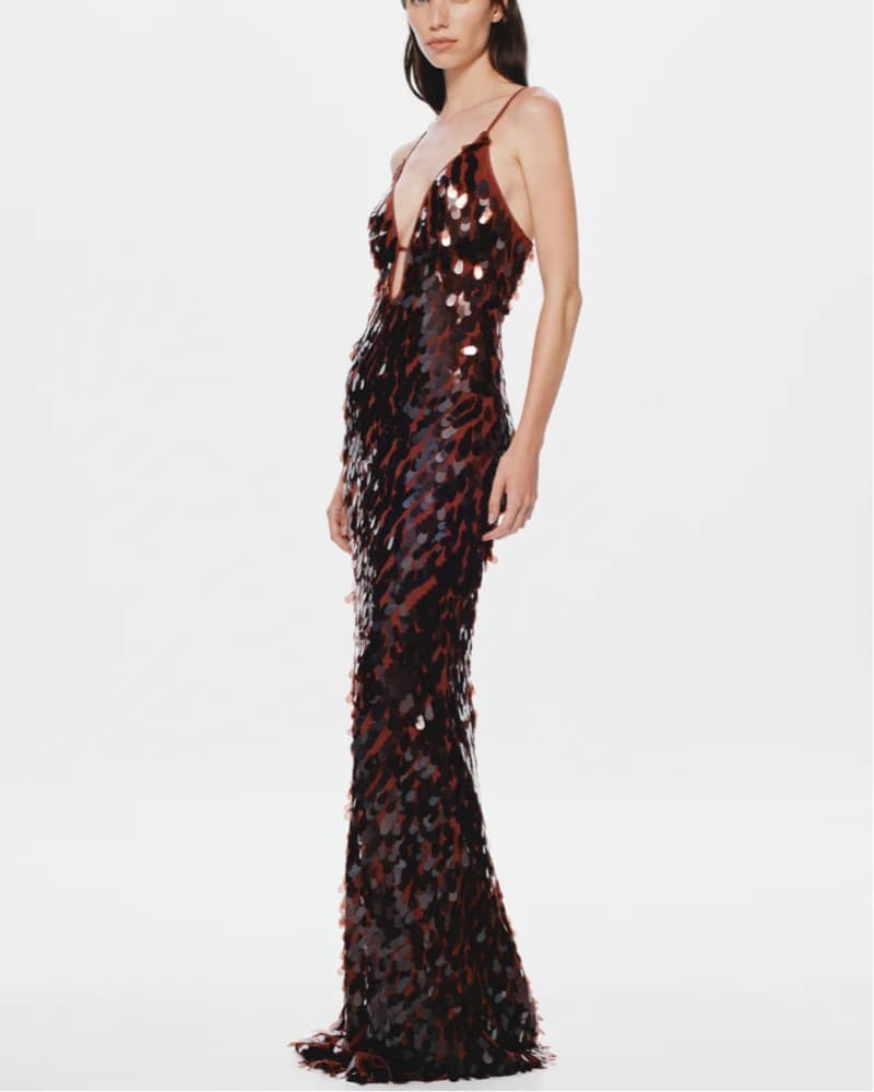 The ICONIC🥰🤩 Misha Sequin Gown - Image 3