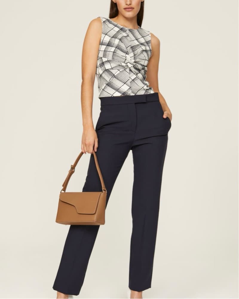 Club Monaco Printed Rib Top - Image 1
