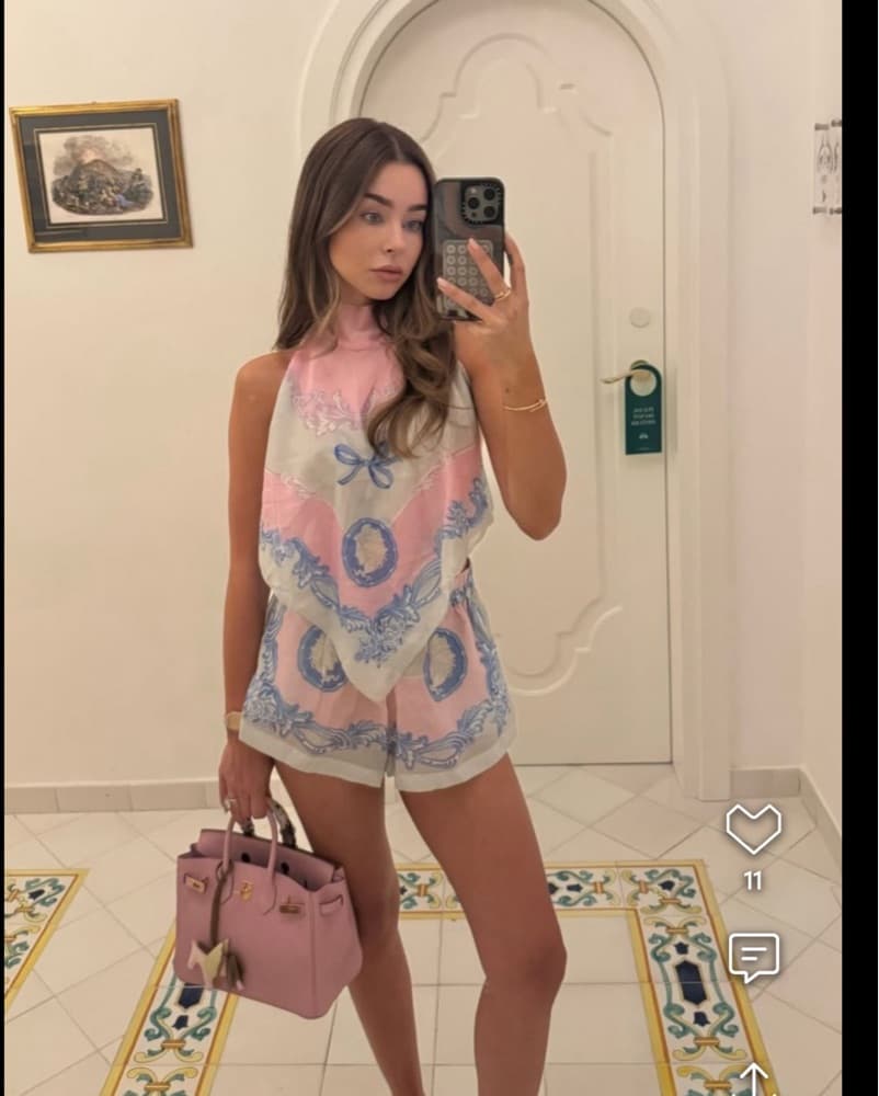 Versace Cameo Halter Top + Shorts S/S - Image 2