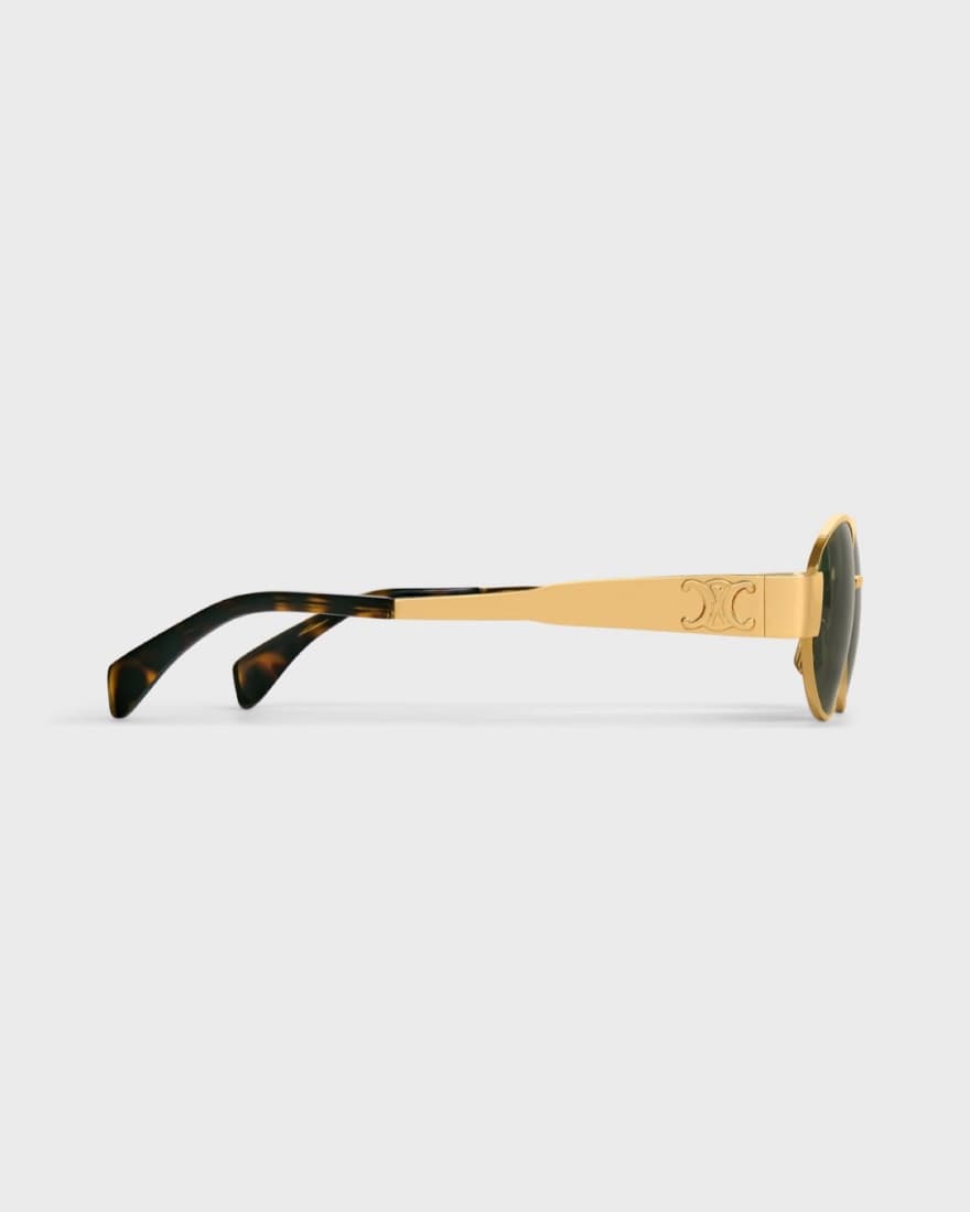 Celine Triomphe Metal Sunglasses - Image 2