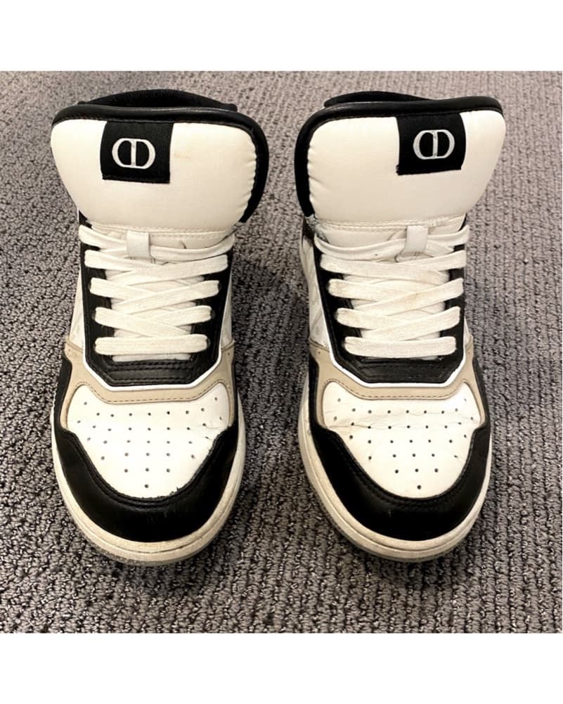 Dior B27 leather trainers SIZE 36 - Image 2