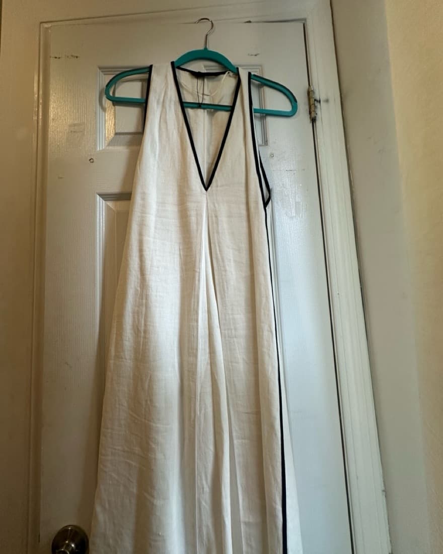 Zara Linen Blend dress - Image 3