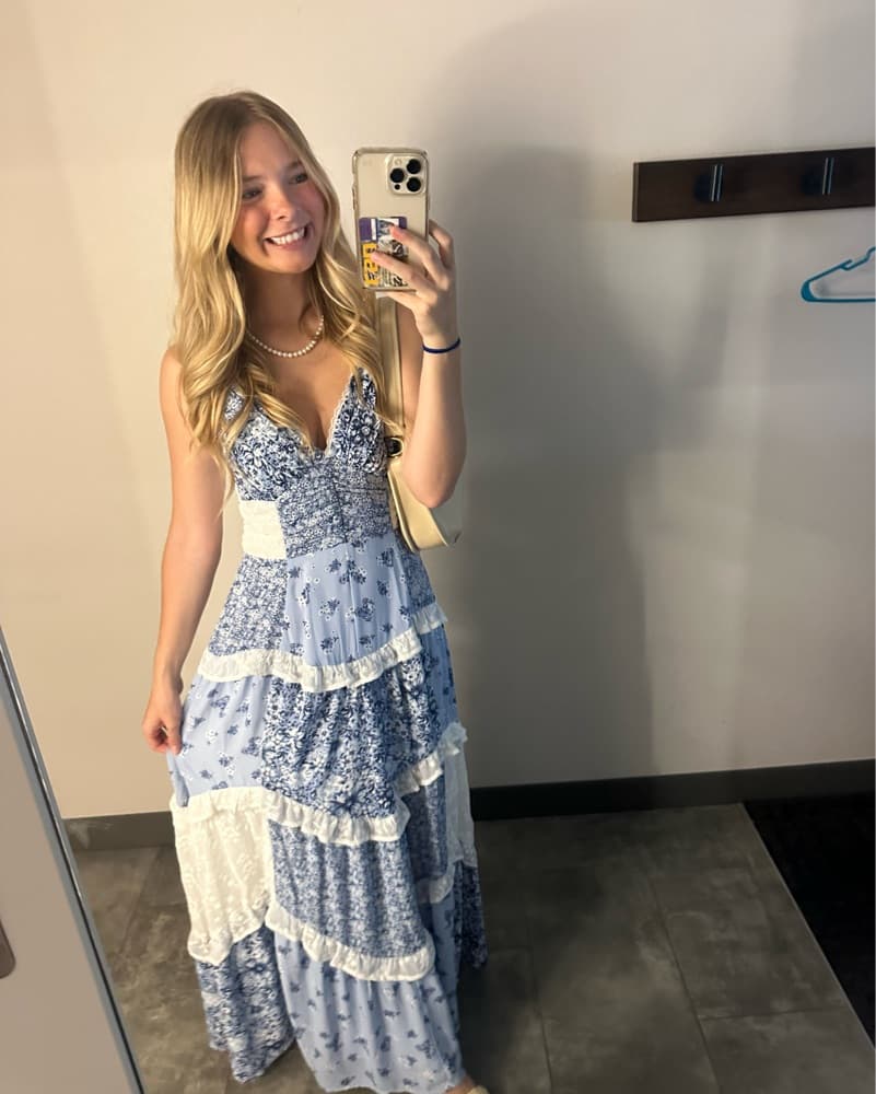 Altar’d StateAdernlia Floral Maxi Dress  - Image 5