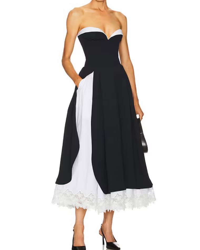 $700 Helsa The Finale Midi Dress - Image 1