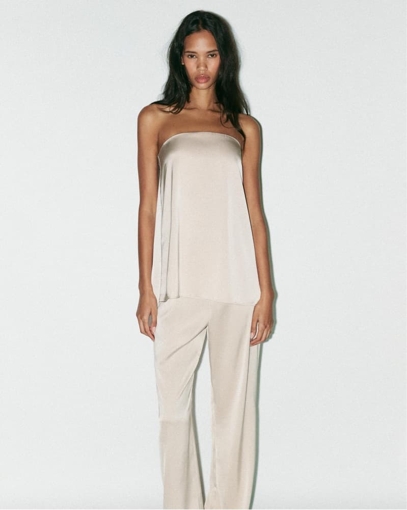 Sold Out Viral Zara Satin Set  - Image 4