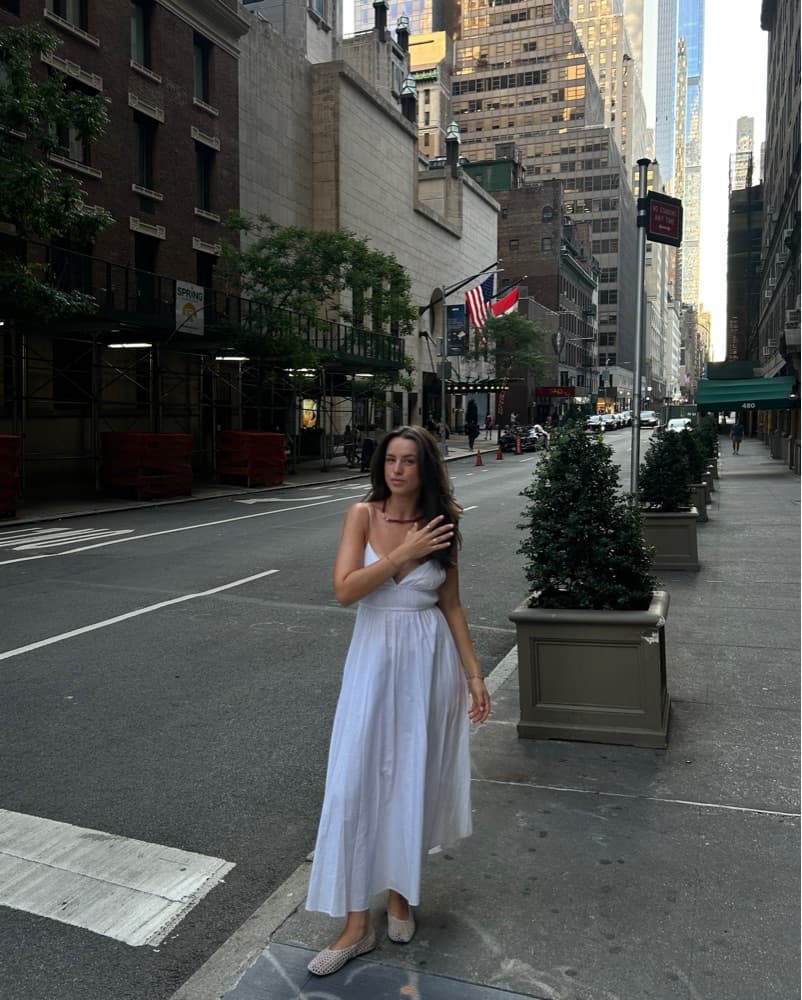 White Maxi - Summer Dress - Image 1