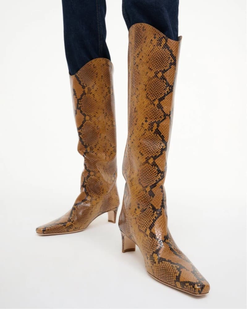 Staud Western Wally Boot Snake - Image 4