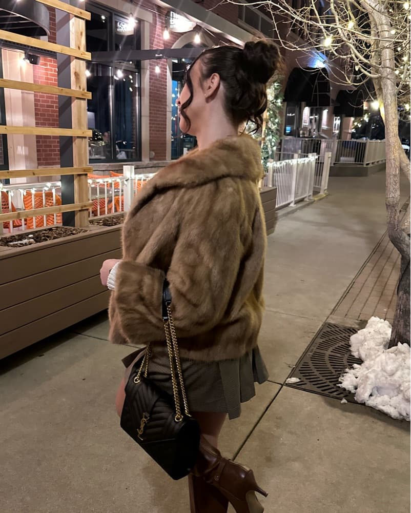 Vintage Mink Coat - Image 3