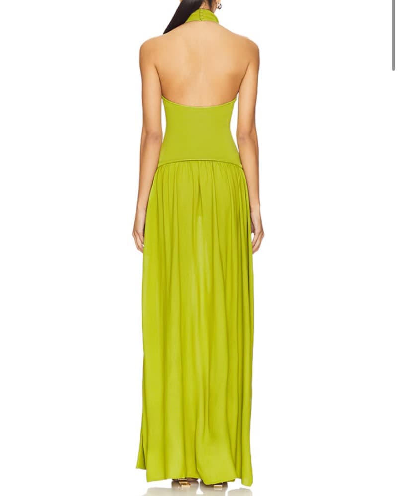 Solid & Striped Halter Soglio Dress  - Image 3