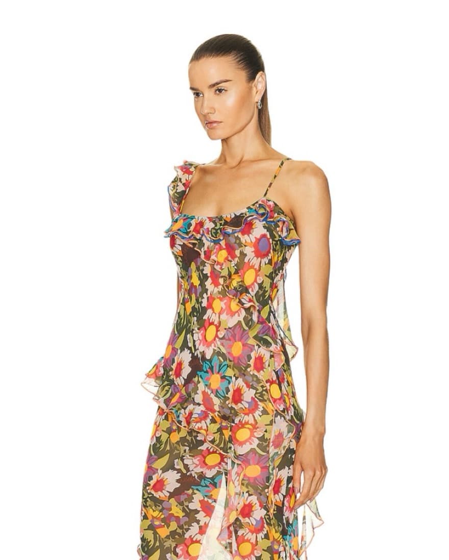 Floral Siedres Dress - Image 2